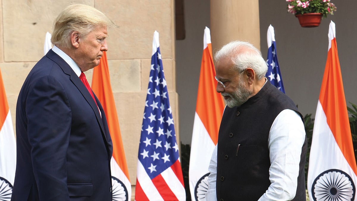 US president Donald Trump and Indian PM Narendra Modi (photo: Getty Images)