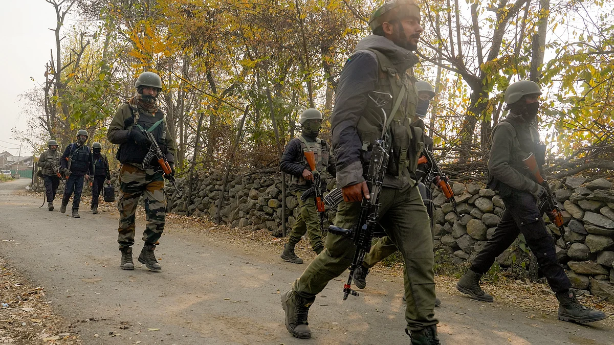 The operation was carried out by a joint team of security forces (photo: PTI) 