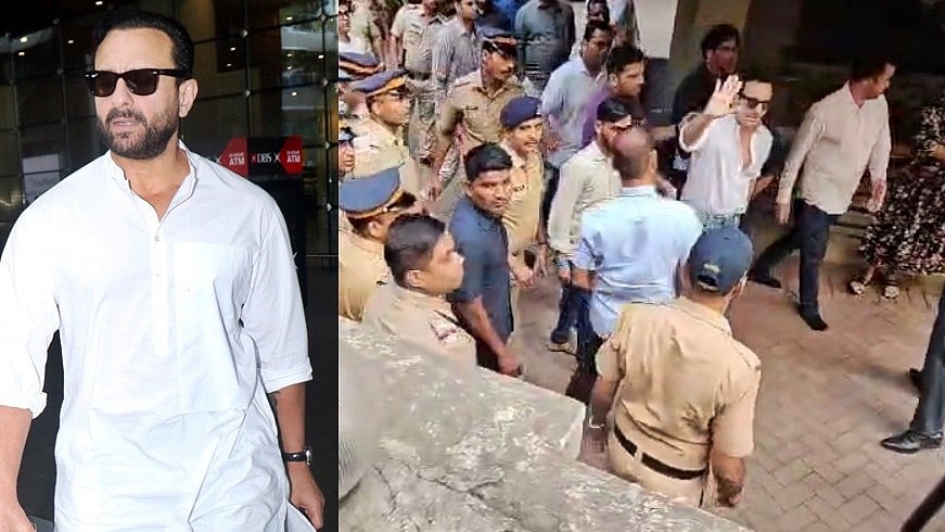 Saif Ali Khan walks confidently out from hospital