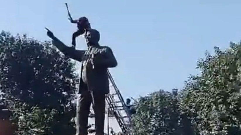 Attempt to vandalise Ambedkar statue in Amritsar ‘shameful’, says Mayawati