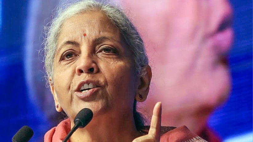 Finance minister Nirmala Sitharaman.