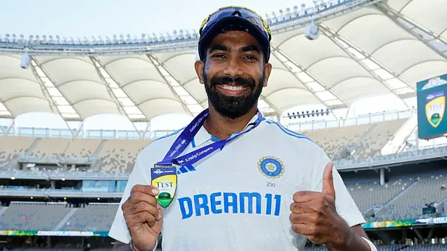 Jasprit Bumrah in Australia (photo: social media)