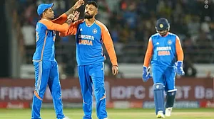 Chakravarthy rises to fifth spot in T20I rankings, Rashid reclaims top spot
