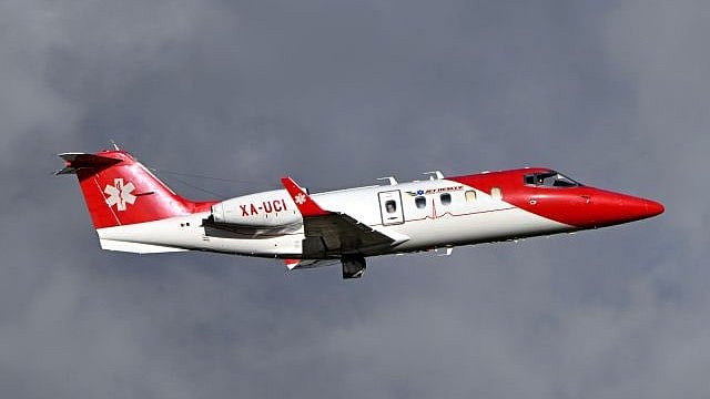 Representational image of the Learjet aircraft that crashed (photo: @RT_com/X) 