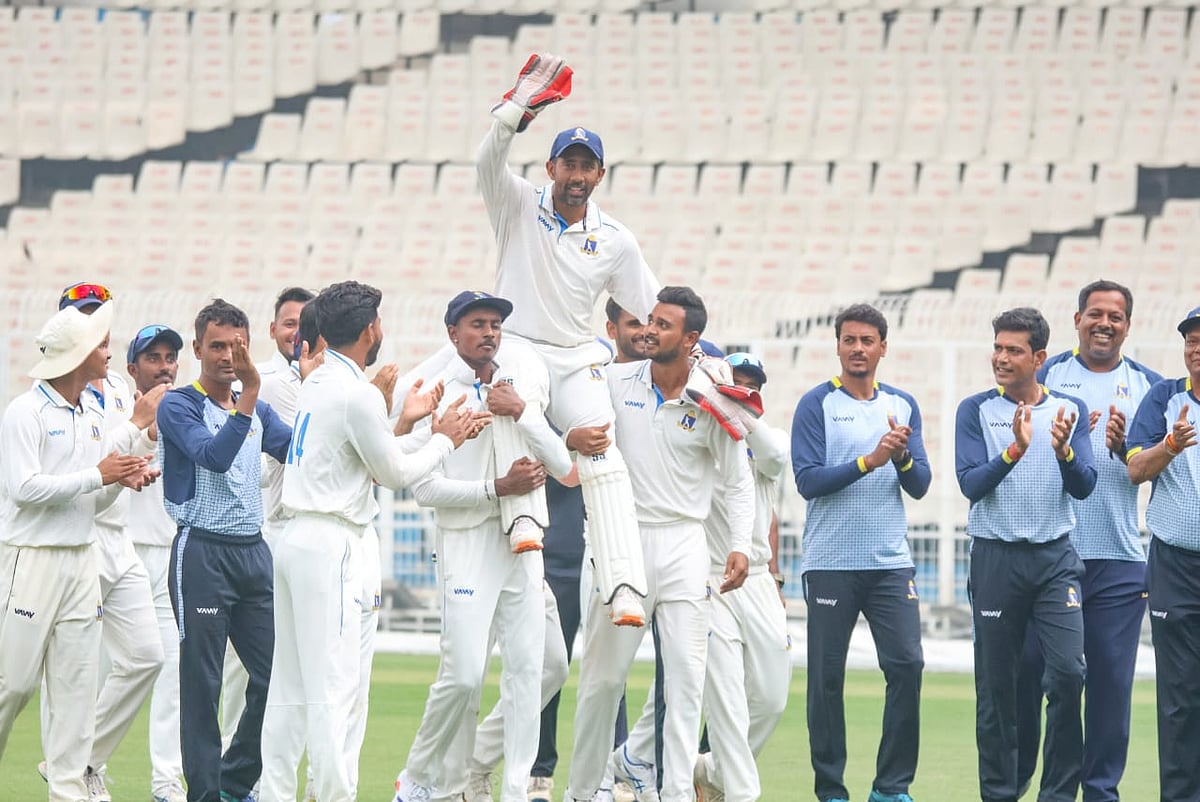 Wriddhiman Saha: Enjoying all the fuss on his curtain call at the Eden