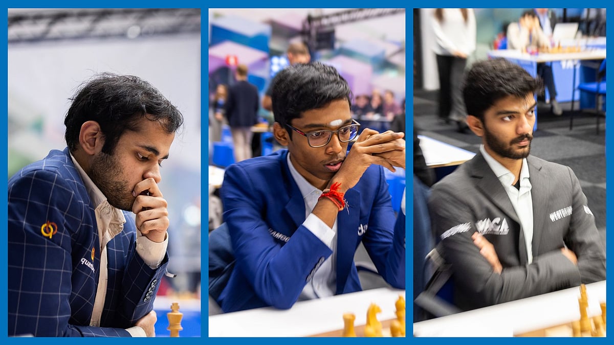 Chess: It’s India vs India with Gukesh and Pragg in joint lead