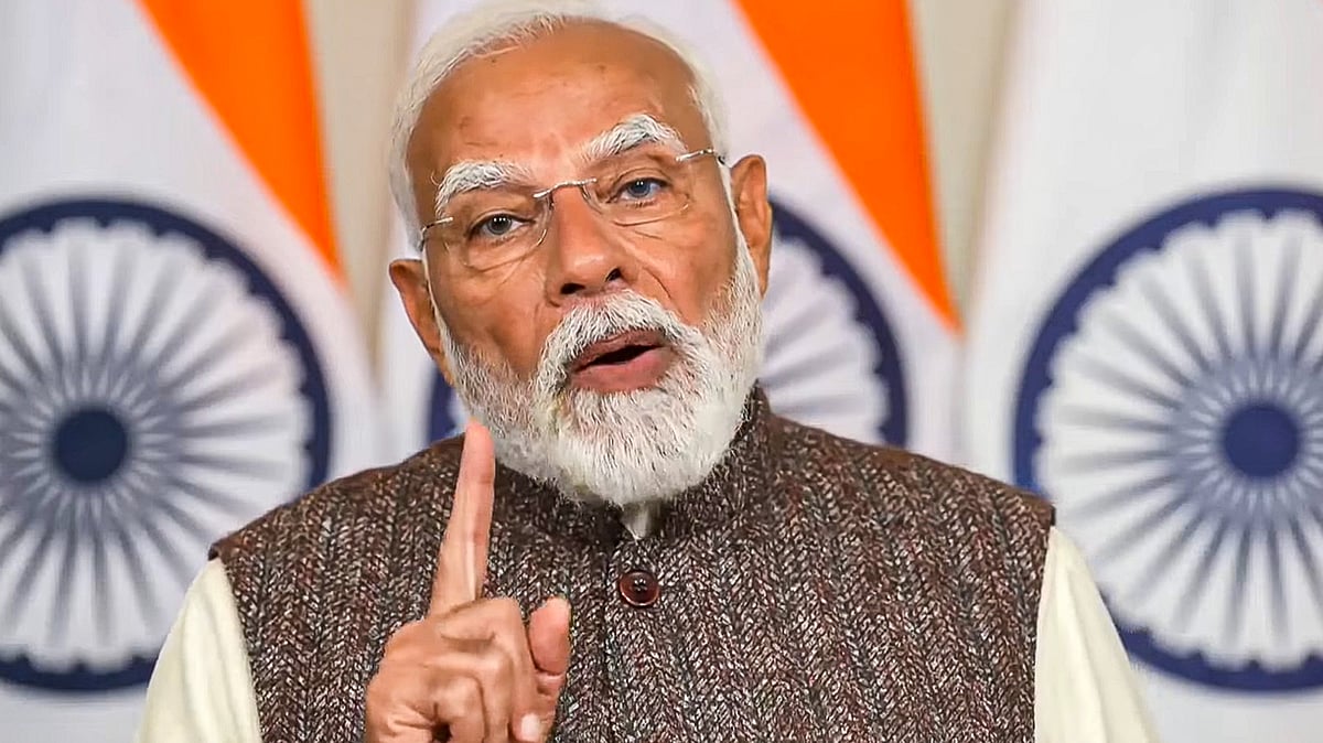Narendra Modi the visionary? (photo: PTI)