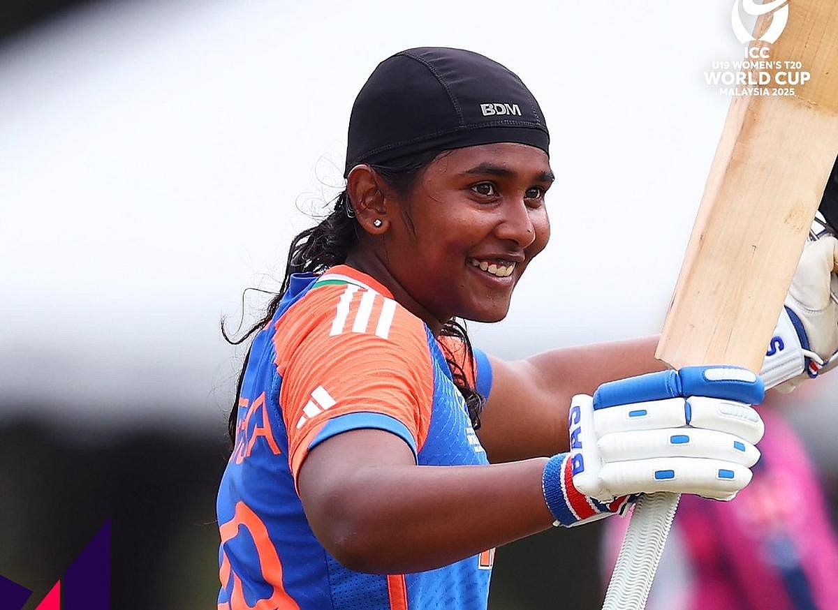 U19 World Cup: Unsold in WPL auction, Gongadi Trisha stands tall for India