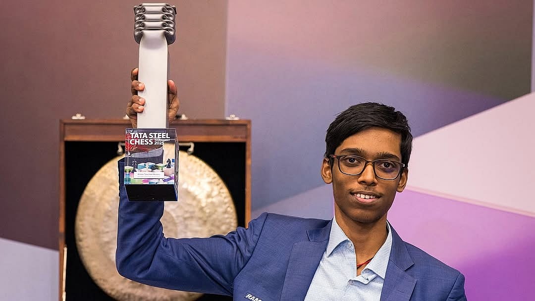 Praggnanandhaa beats Gukesh in tiebreaker to clinch Tata Chess title