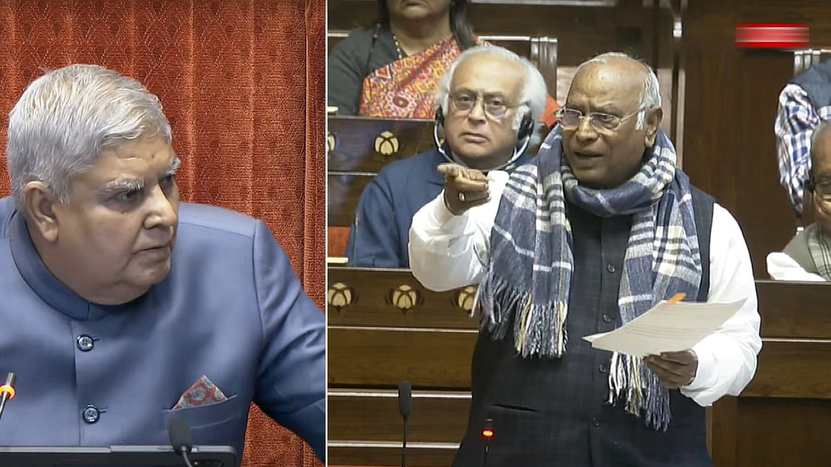 Constitution gave us right to speak, not Manu Smriti: Kharge in Rajya Sabha