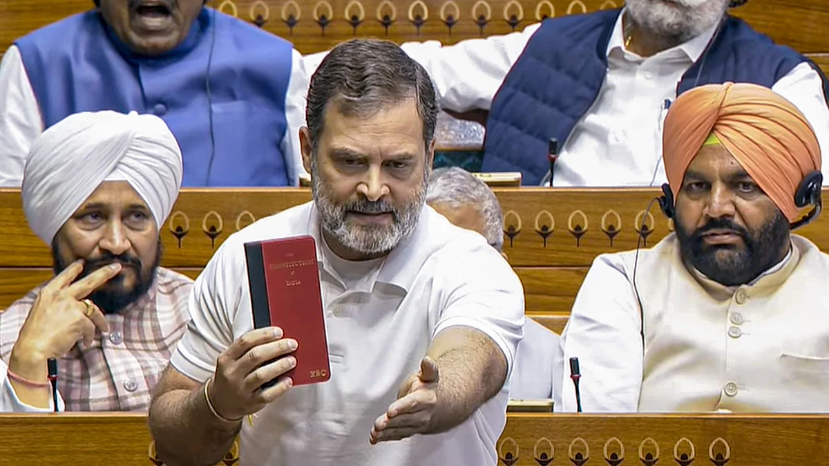 LoP Rahul Gandhi, who had already dissented in the panel to elect the chief election commissioner