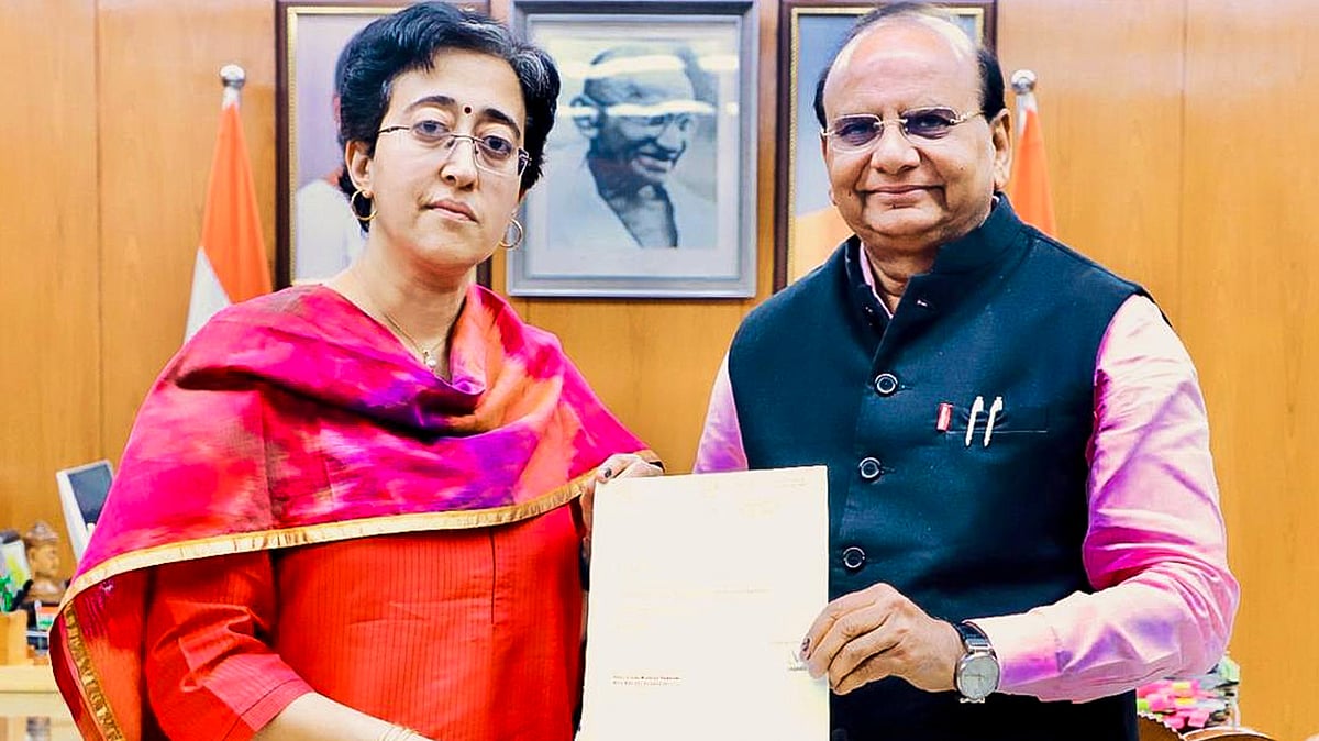 Atishi resigns as Delhi CM, LG asks her to continue till formation of new govt