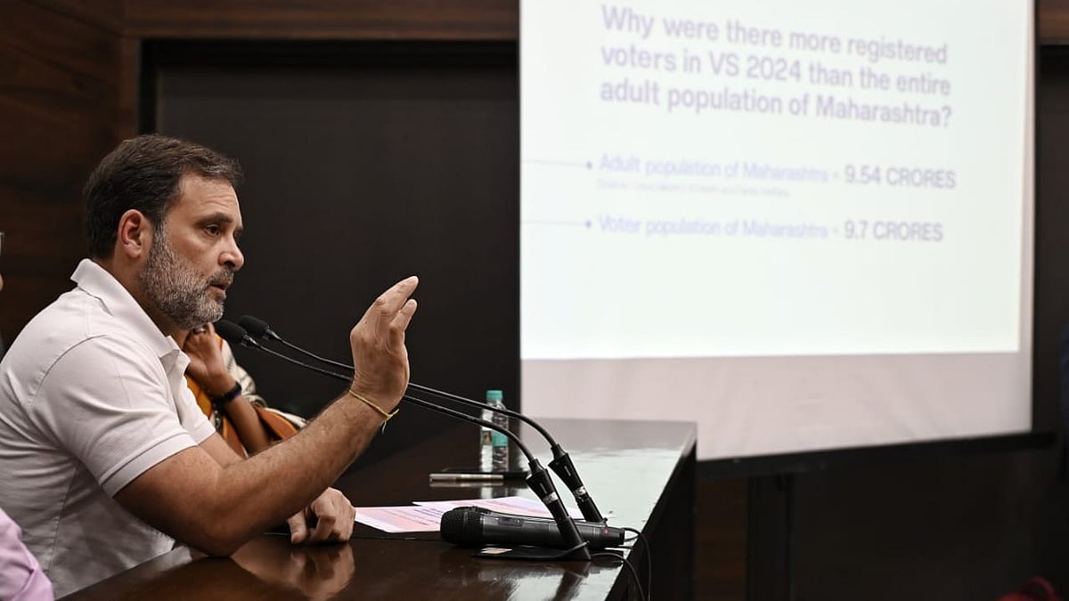 Rahul Gandhi during a press conference in New Delhi on 7 February (photo: Vipin/NH)