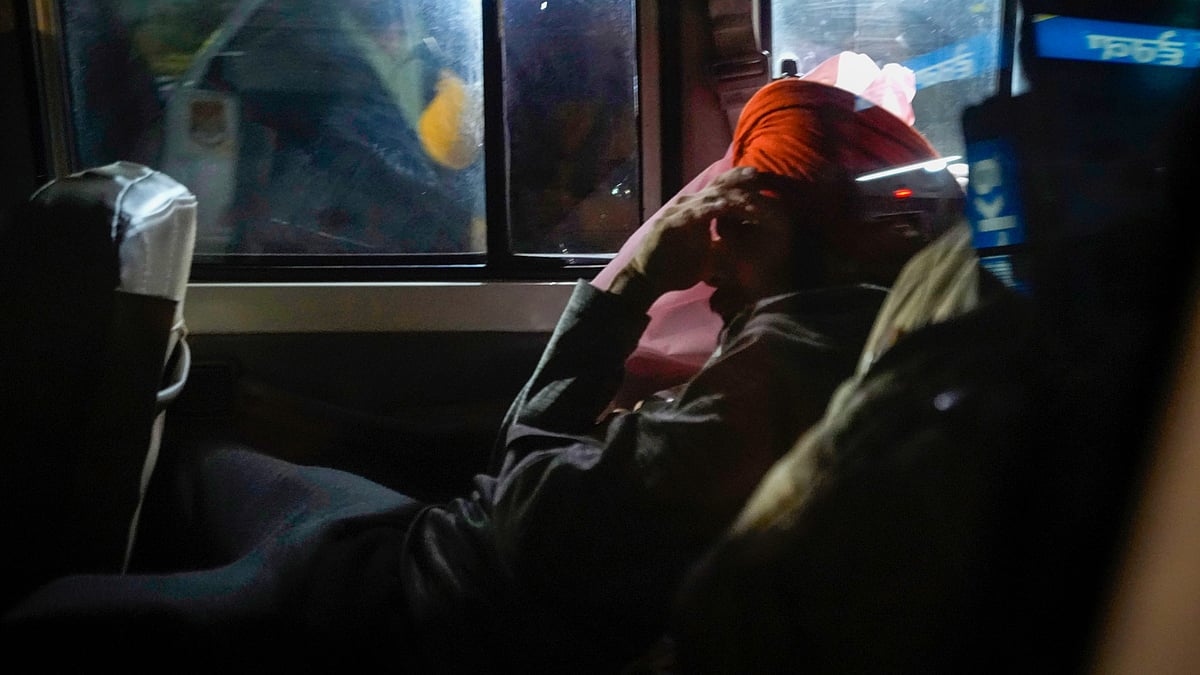 Still in shackles: Second lot of illegal Indian immigrants come home