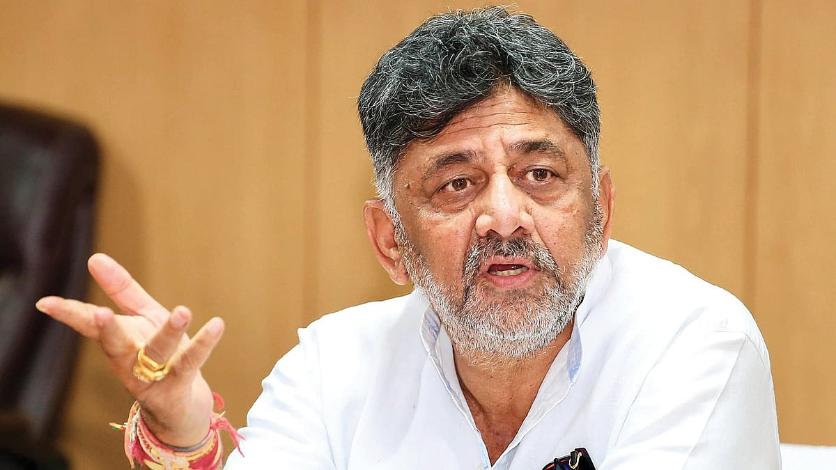 Karnataka deputy chief minister and KPCC president D.K. Shivakumar