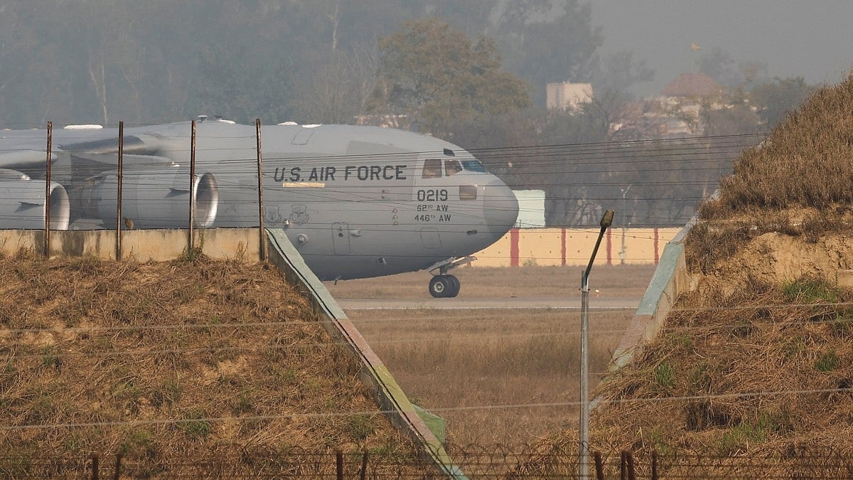 US military aircraft with 112 deportees arrives in Amritsar