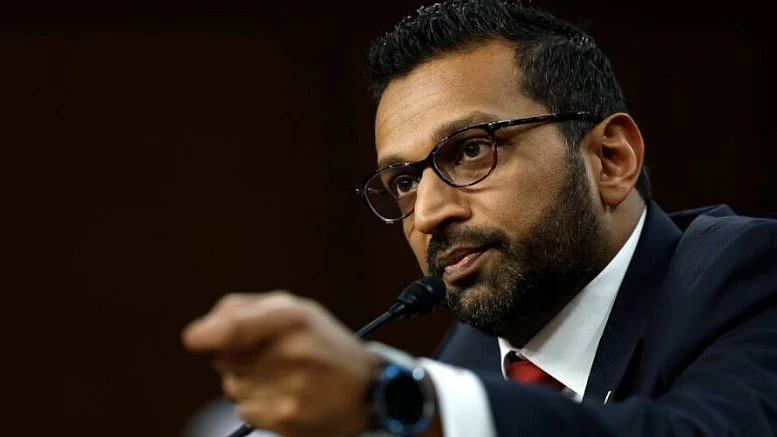 FBI director Kash Patel.