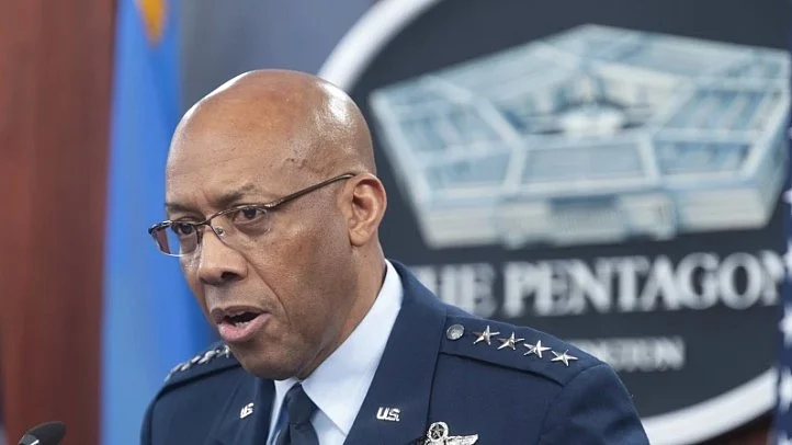 US chairman of the joint chiefs of staff CQ Brown (photo: IANS)