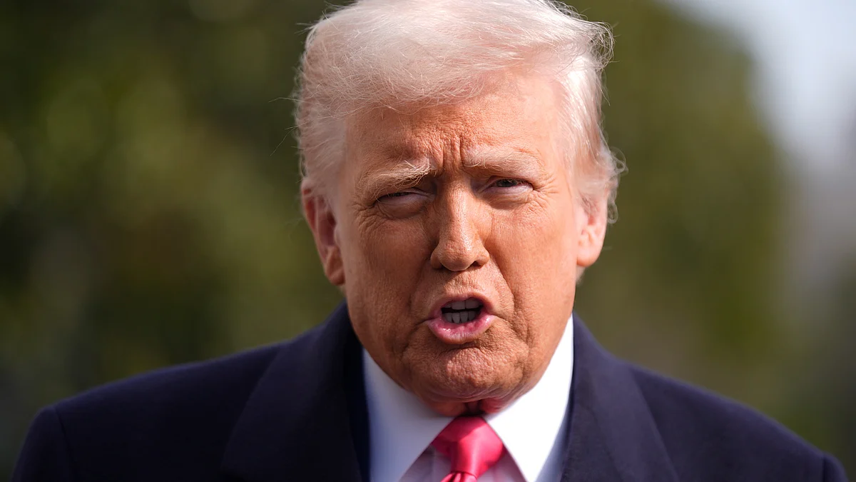 US President Donald Trump in Washington on 22 February (photo: PTI)