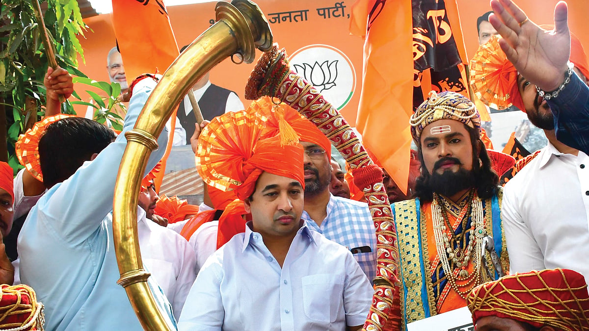 Nitesh Rane, defender of the Hindu faith