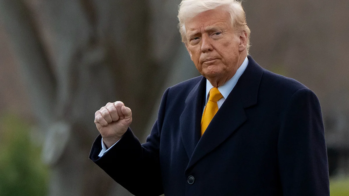 Donald Trump at White House on 7 March (photo: PTI)