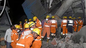 Multi-storey factory collapses in Ludhiana; 1 dead, rescue operation on