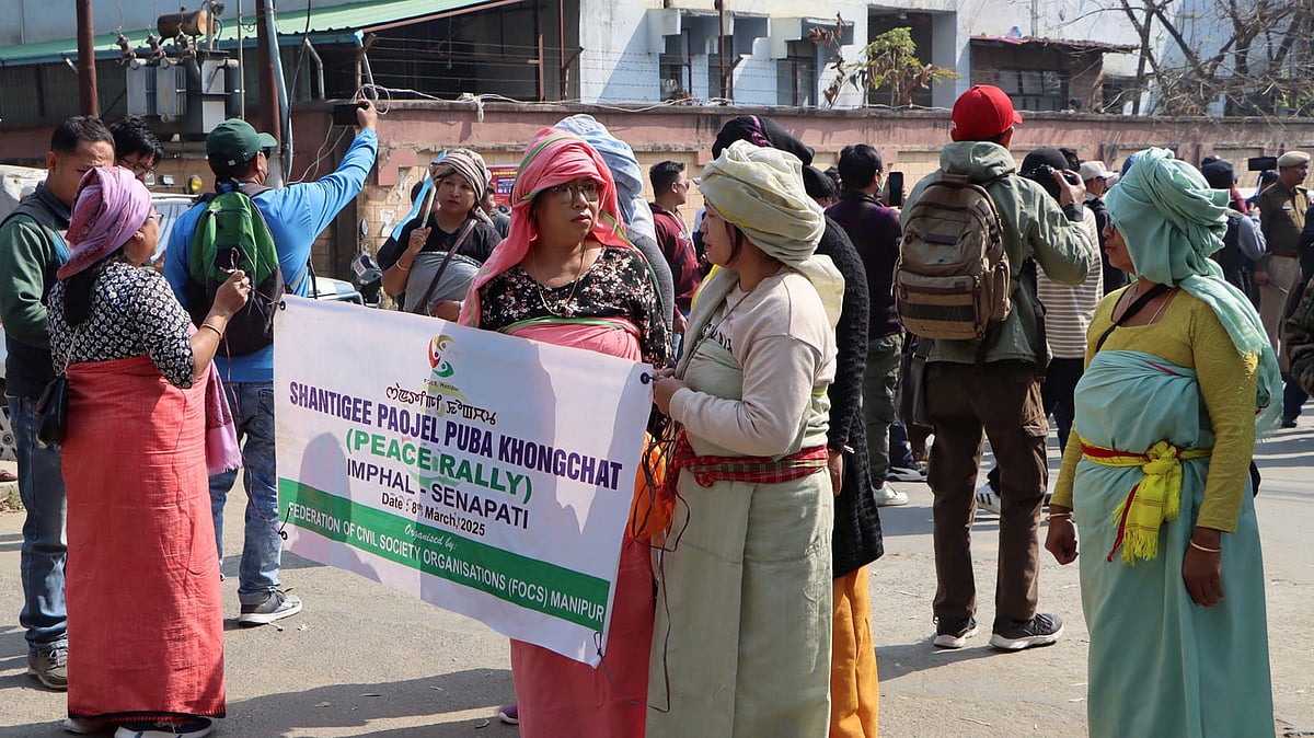 Manipur: Uneasy calm in Kangpokpi district, additional security forces deployed