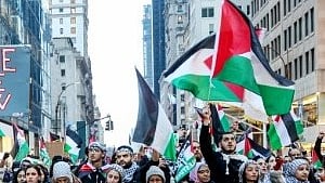 Pro-Palestine protesters rally against Trump administration in New York City