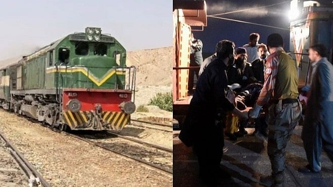 Pak blames Afg for train attack, Kabul slams 'baseless' allegations