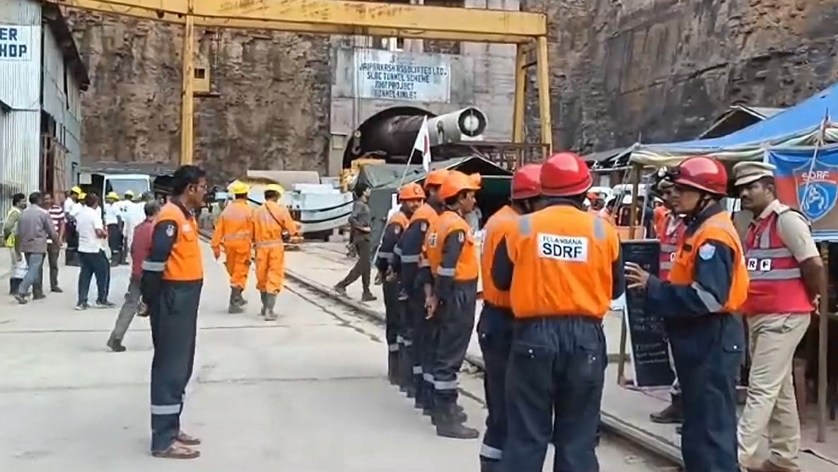 Telangana tunnel collapse: Search ops underway to locate 7 missing persons