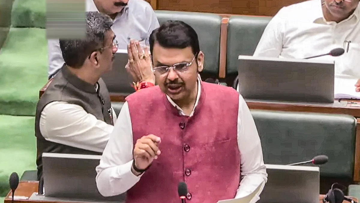 Maharashtra chief minister Devendra Fadnavis (photo: PTI)