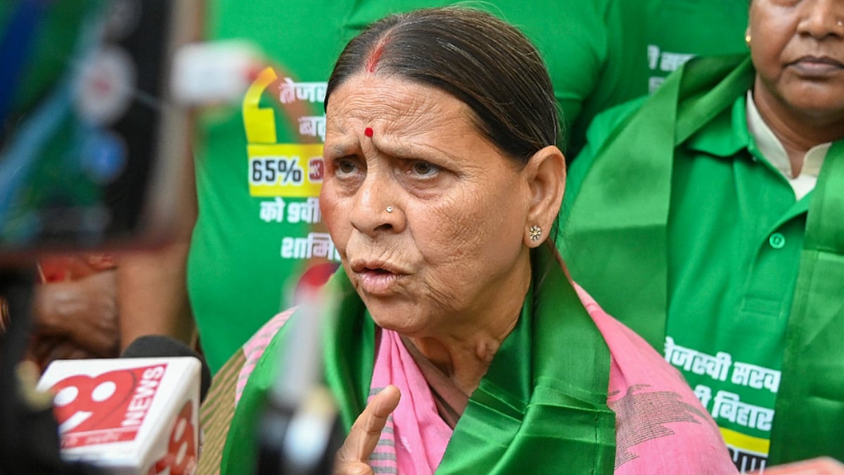 Amid Bihar political churn, Rabri Devi says Nitish Kumar should stay in the state