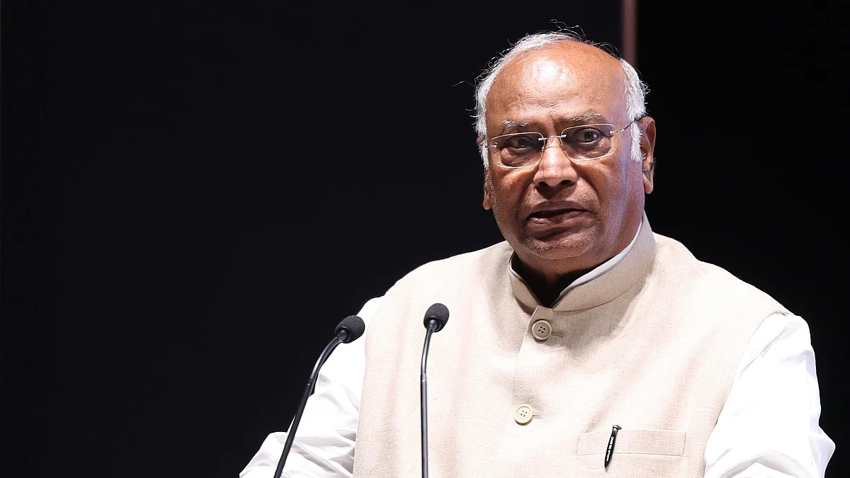 Congress President and LoP Rajya Sabha Mallikarjun Kharge