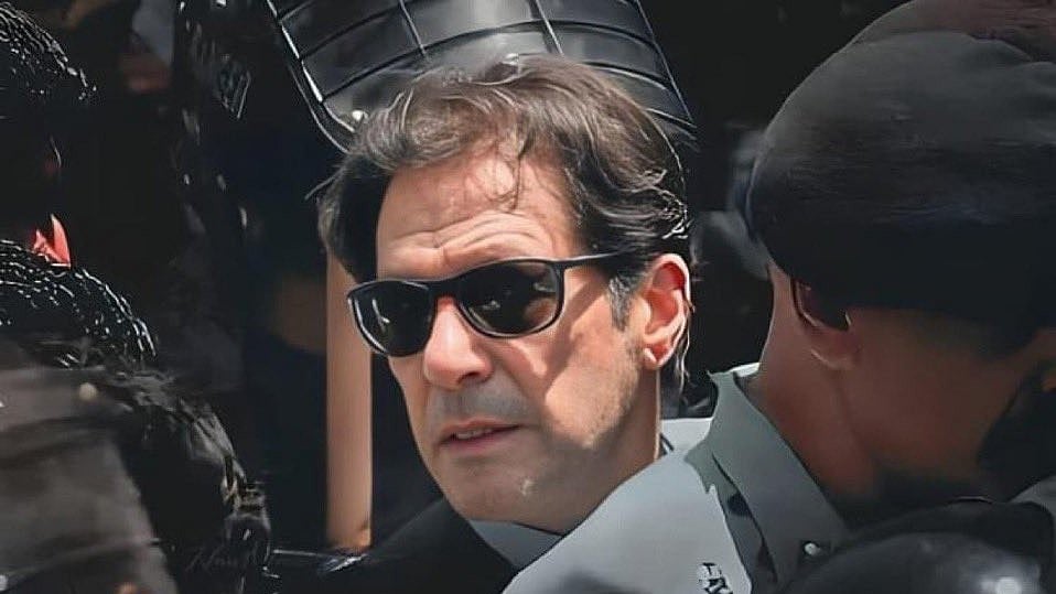 Jailed, former Pakistan PM Imran Khan (file photo)