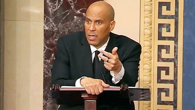 US senator Cory Booker sets record with 25-hour Senate speech