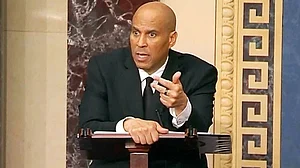 US senator Cory Booker sets record with 25-hour Senate speech