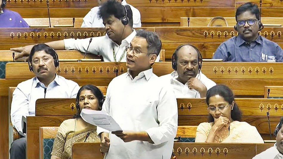 Deputy leader of Opposition in the Lok Sabha Gaurav Gogoi