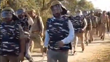 Villagers clash with police as Ambedkar, Buddha statues removed from govt land in UP, 8 cops hurt
