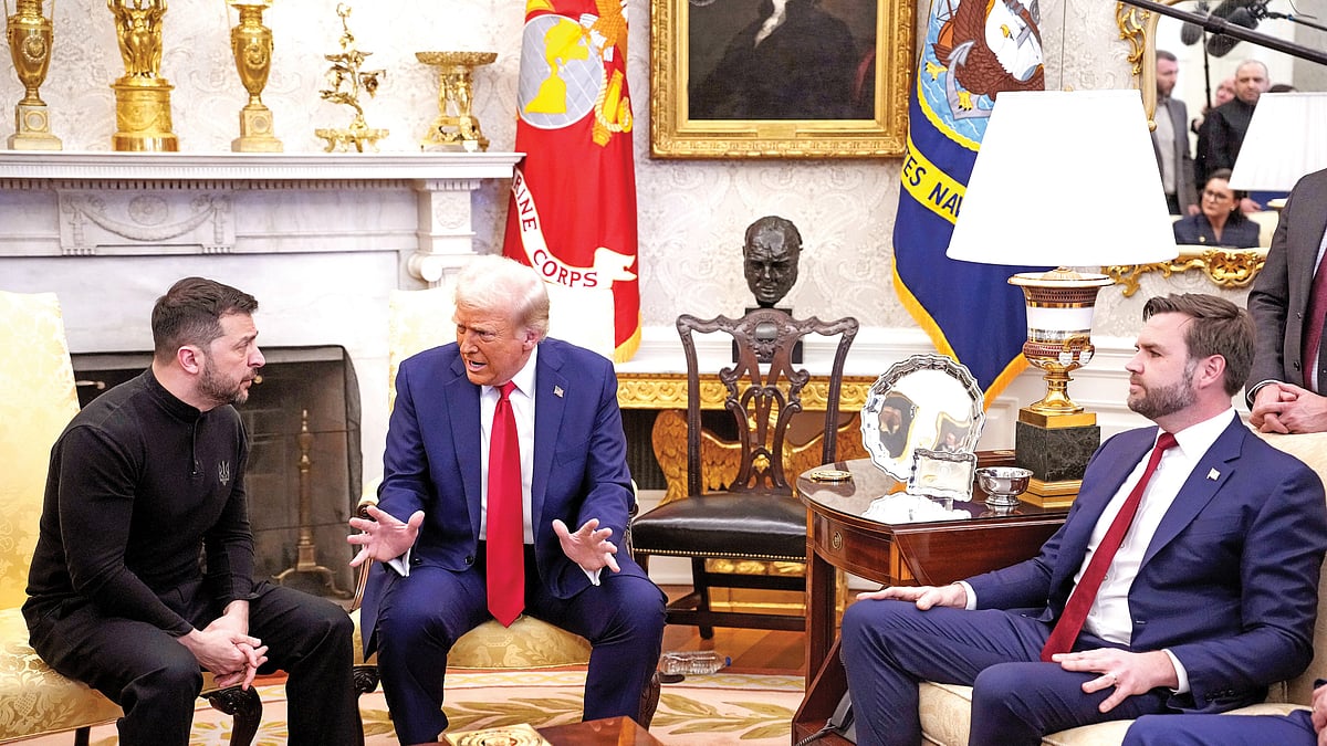At the White House, an impatient Trump tried to coerce Zelenskyy into a ceasefire deal with Russia