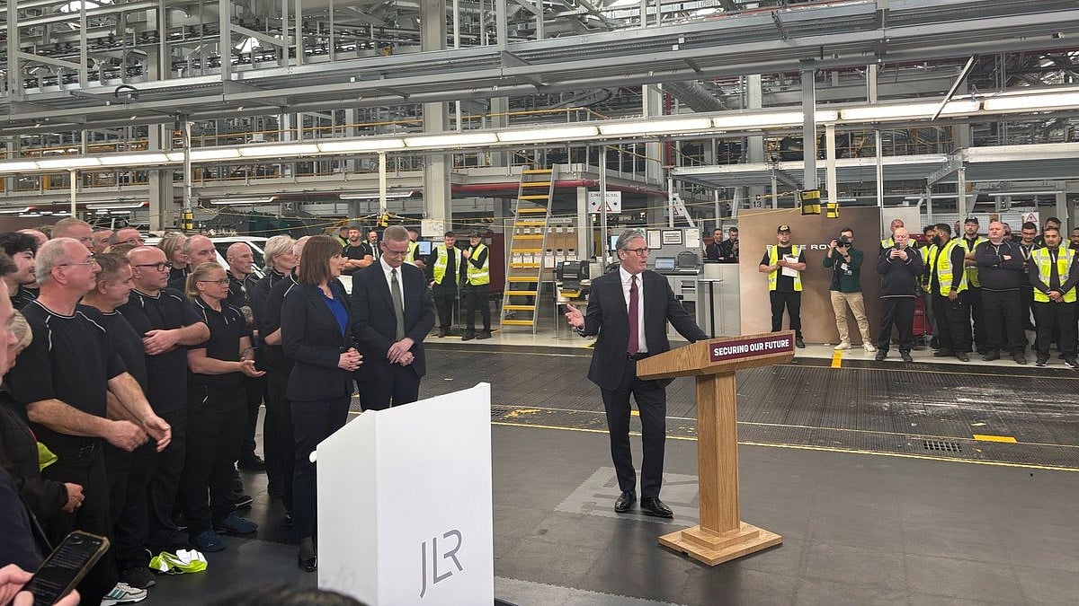 British PM Keir Starmer visits Tata Motors JLR amid Trump’s tariff turmoil