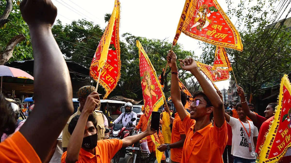 Representative image of a Ram Navami rally (file photo)