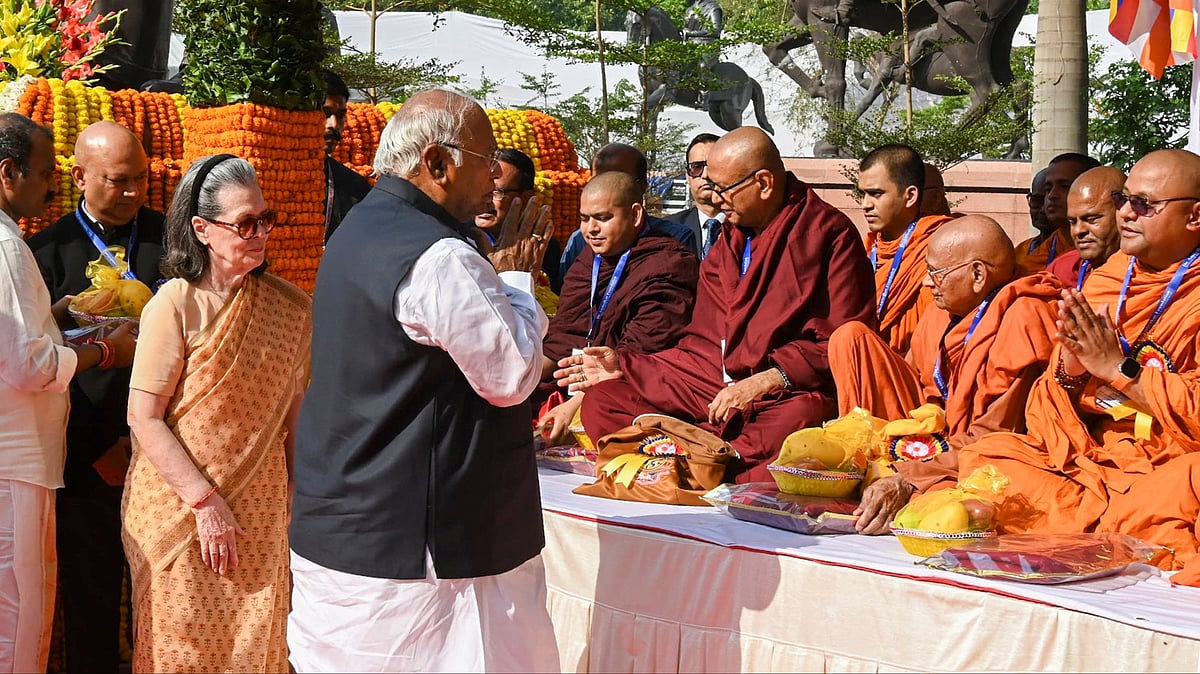 Modi govt only pays lip service to Ambedkar, BJP-RSS his enemies: Kharge