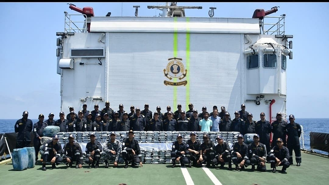 The Gujarat ATS and Coast Guard strike in high sea operation
