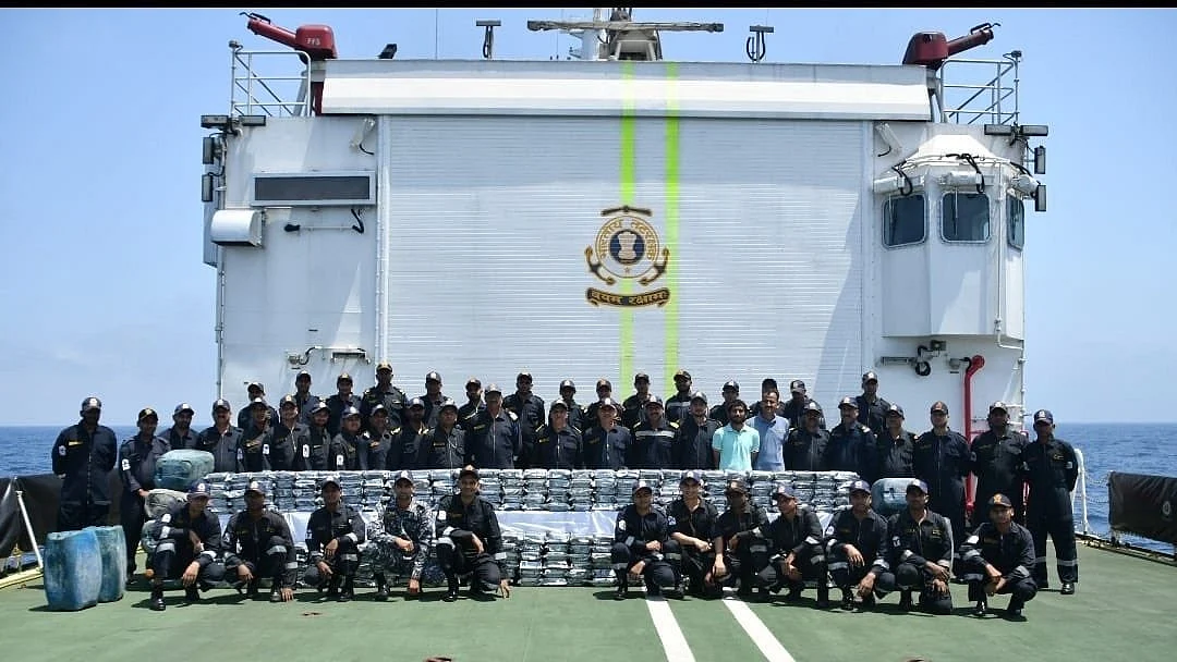 The Gujarat ATS and Coast Guard strike in high sea operation