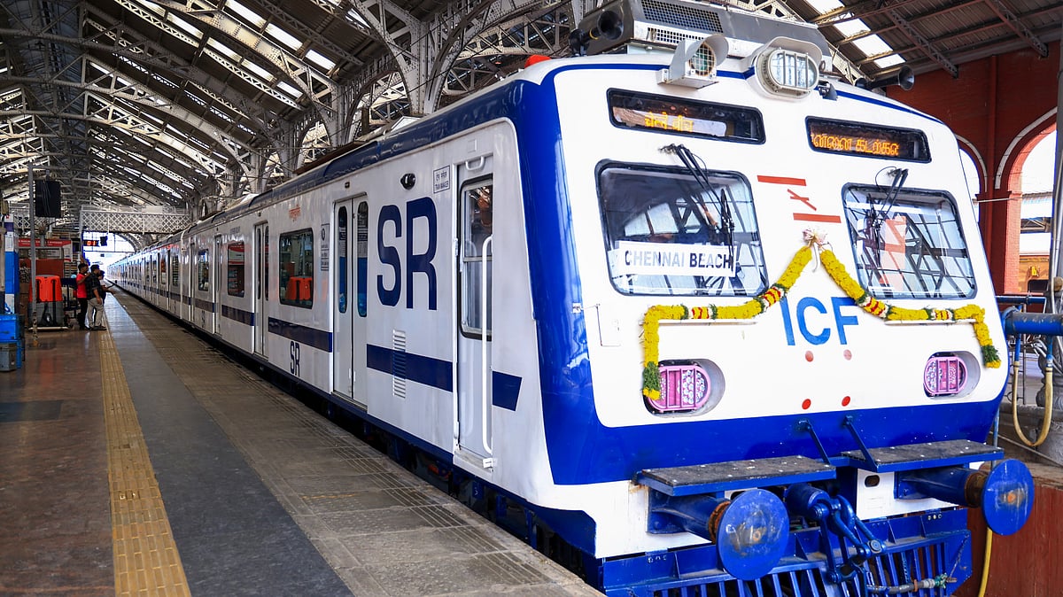 South India's first AC EMU service launched in Chennai