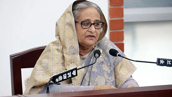 Former Bangladesh prime minister Sheikh Hasina (photo: IANS)