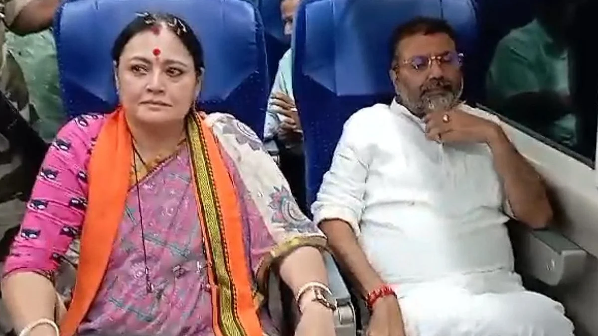 Agnimitra Paul (L), Nishikant Dubey (R): Birds of a contemptuous feather?
