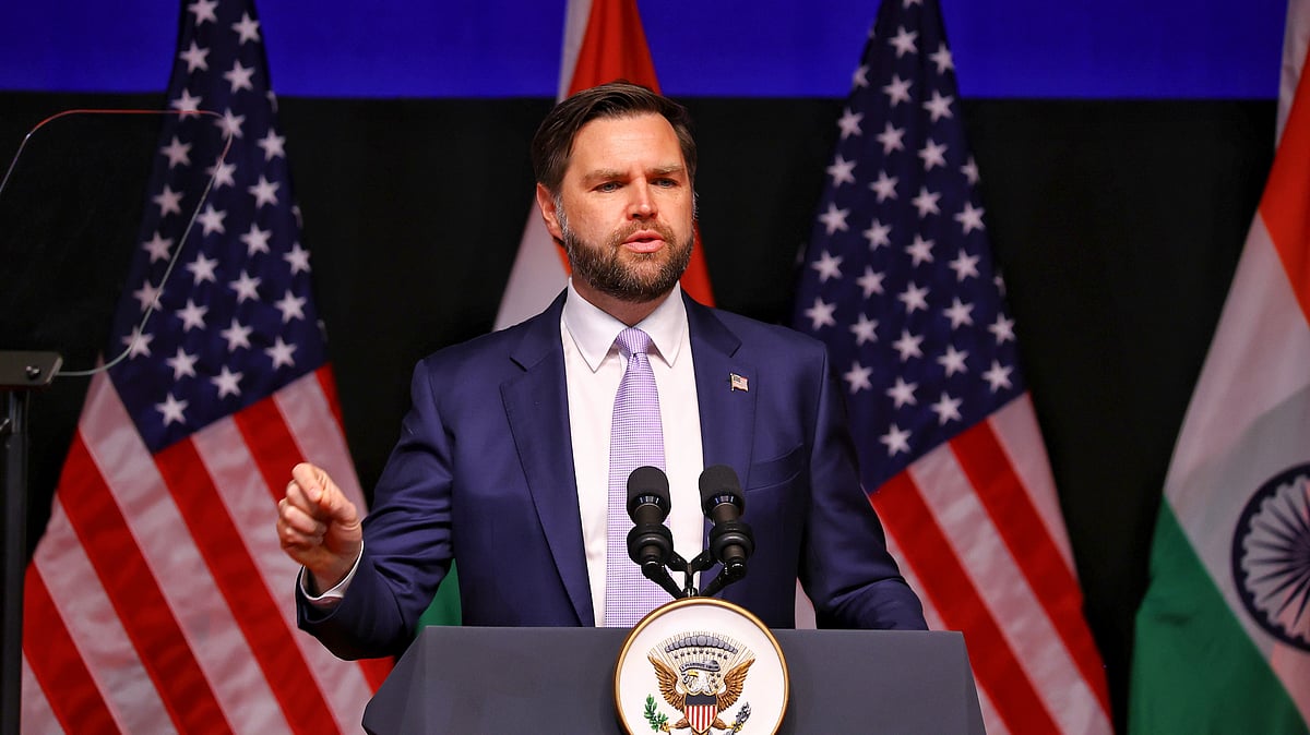 US vice-president J.D. Vance in Jaipur (photo: PTI)