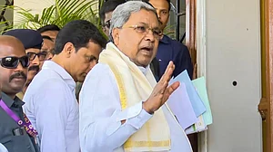 Siddaramaiah in Bengaluru on 21 April (photo: PTI)