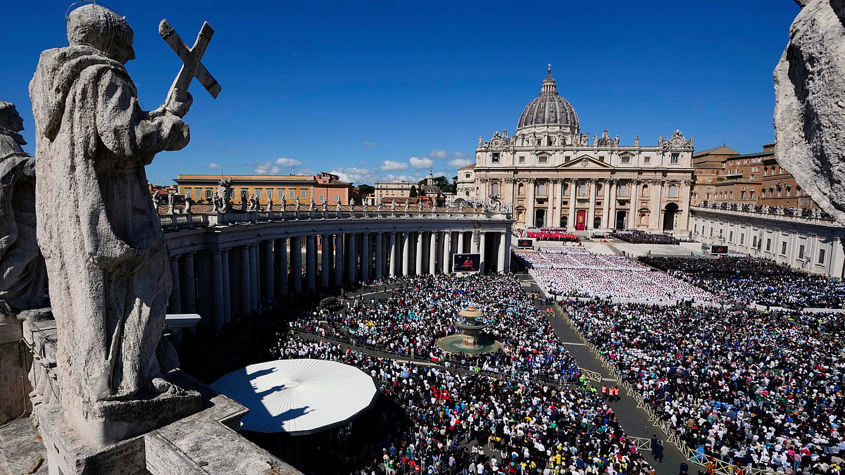 Mighty and meek attend Pope Francis' funeral, where he is remembered as people's Pope
